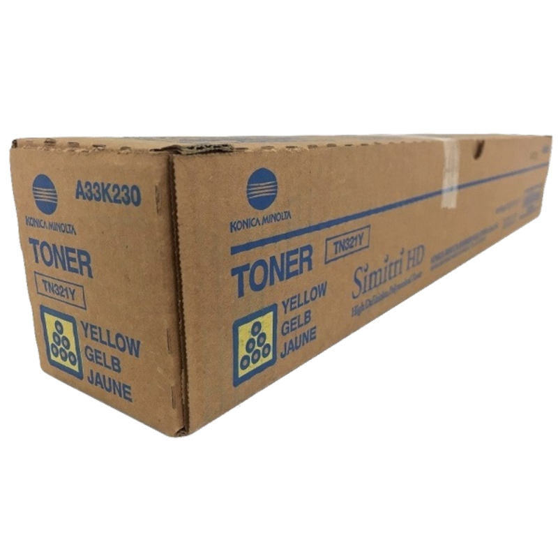 Тонер-картридж Konica Minolta TN321Y Yellow (A33K230)